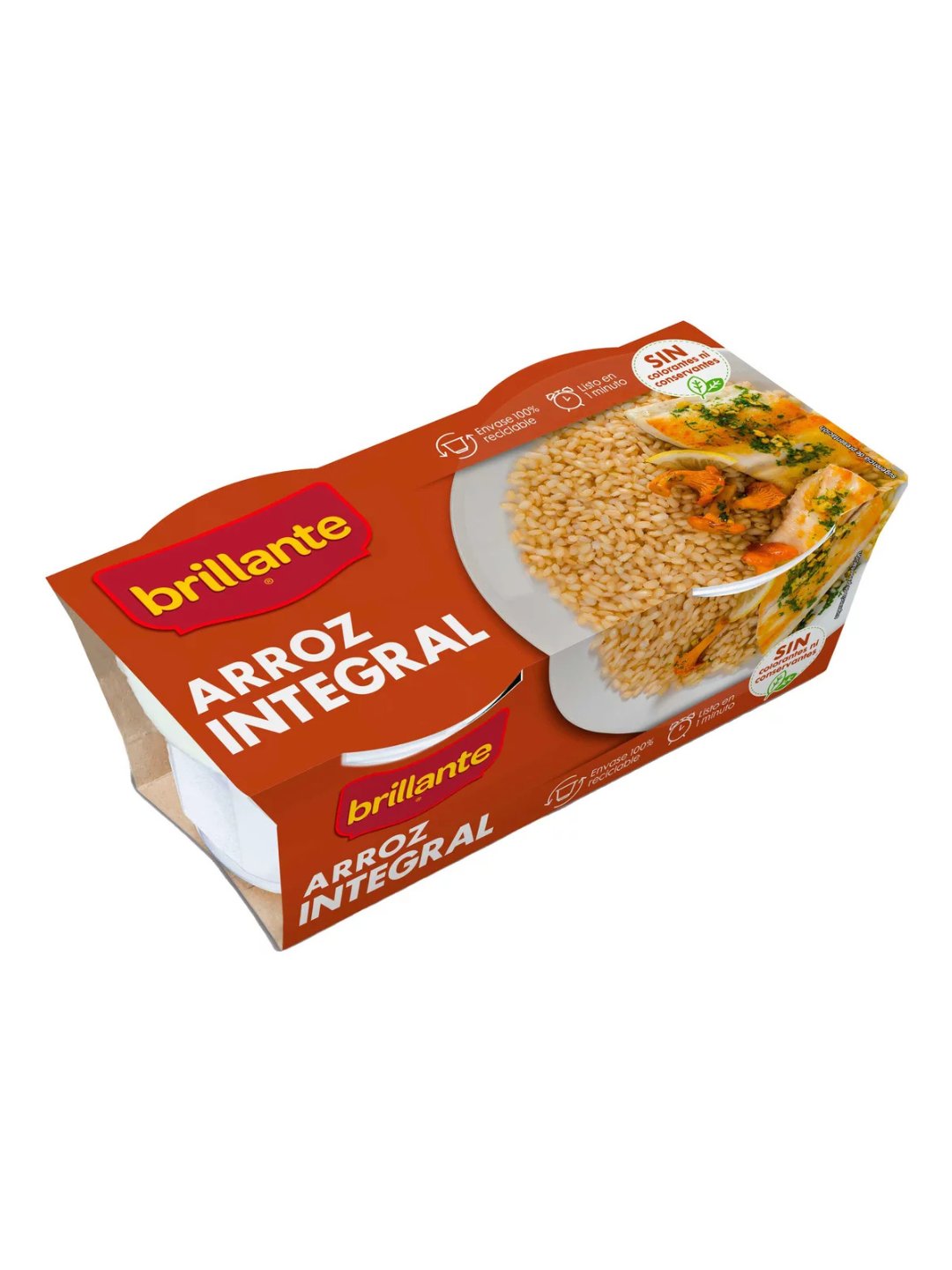 BRILLANTE ARROZ INTEGRAL PACK 2