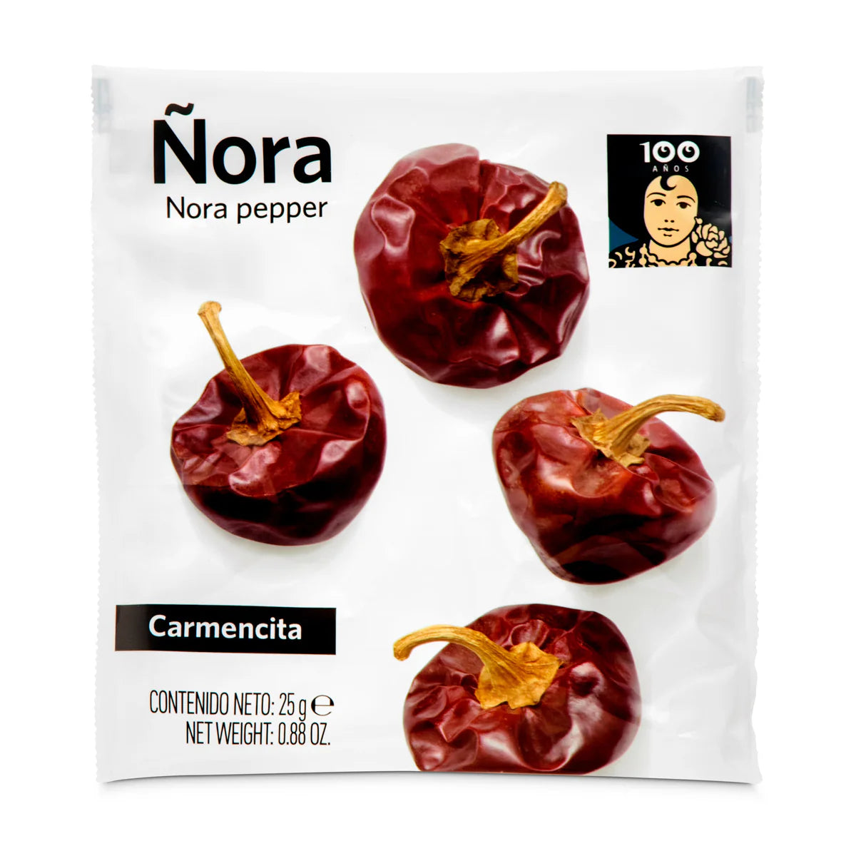 CARMENCITA ÑORAS PIEZAS 25G.