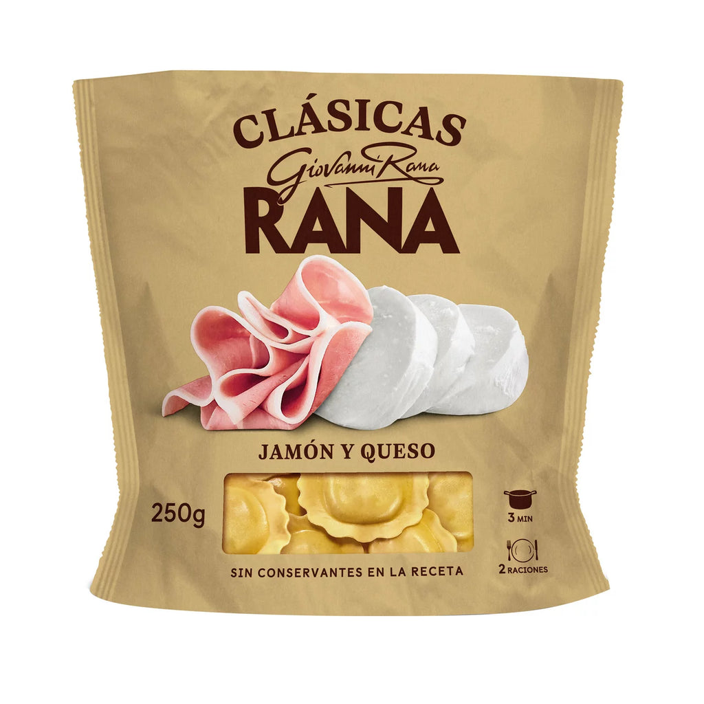 RANA TORTELLINI JAMON Y QUESO 250GR