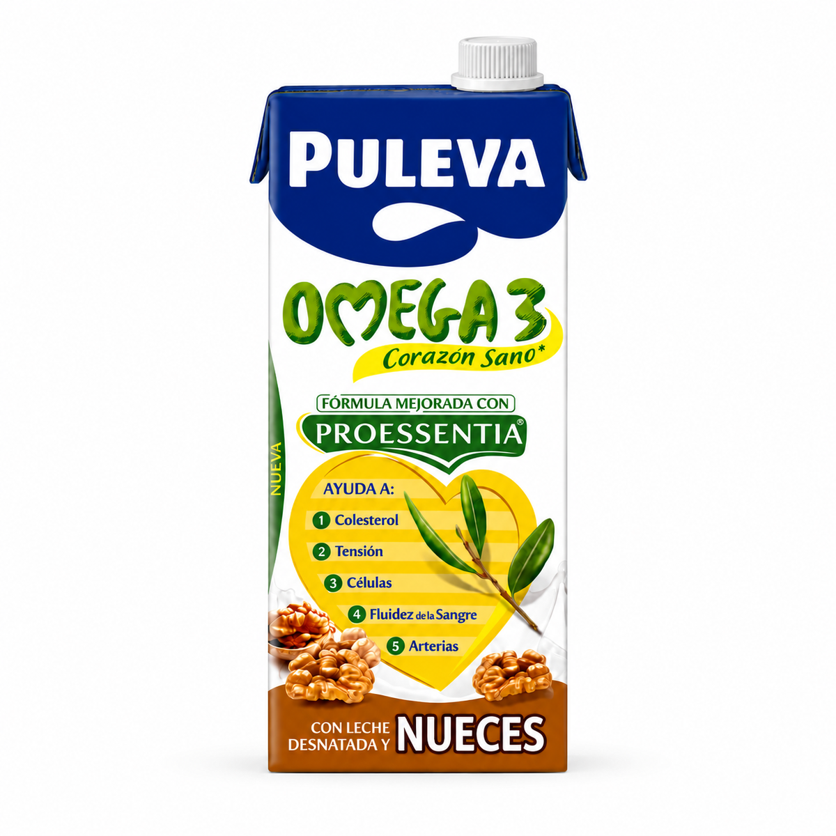 Puleva Leche Omega C/nueces 1 L