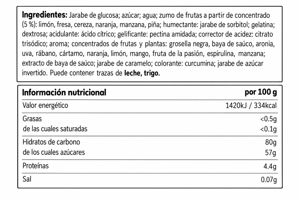 HARIBO FAVORITOS 150GR