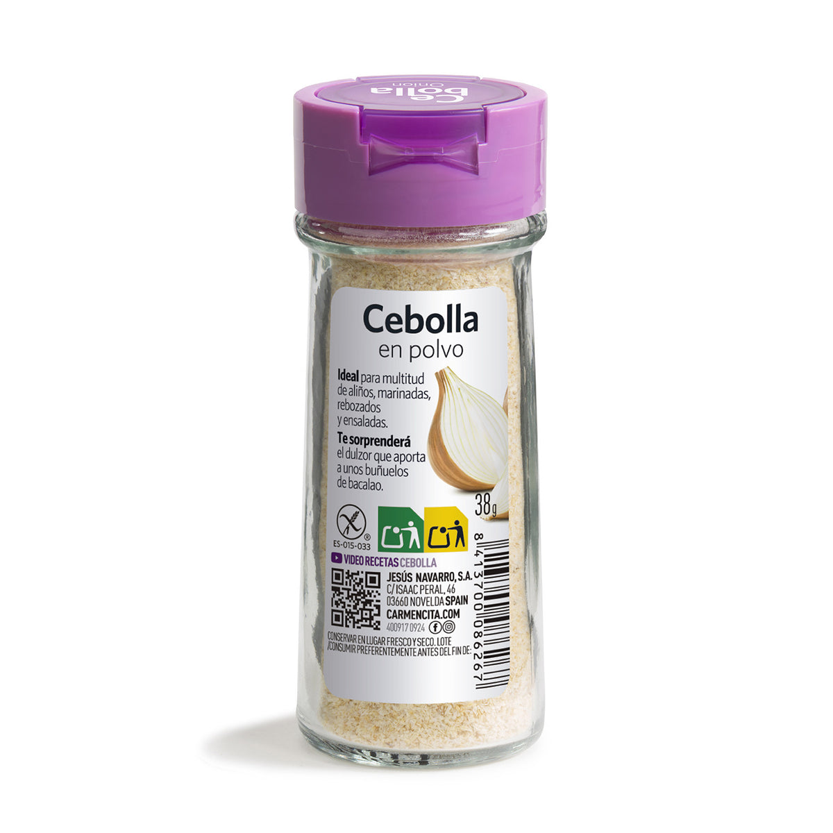 CARMENCITA CEBOLLA POLVO CRISTAL 35G.