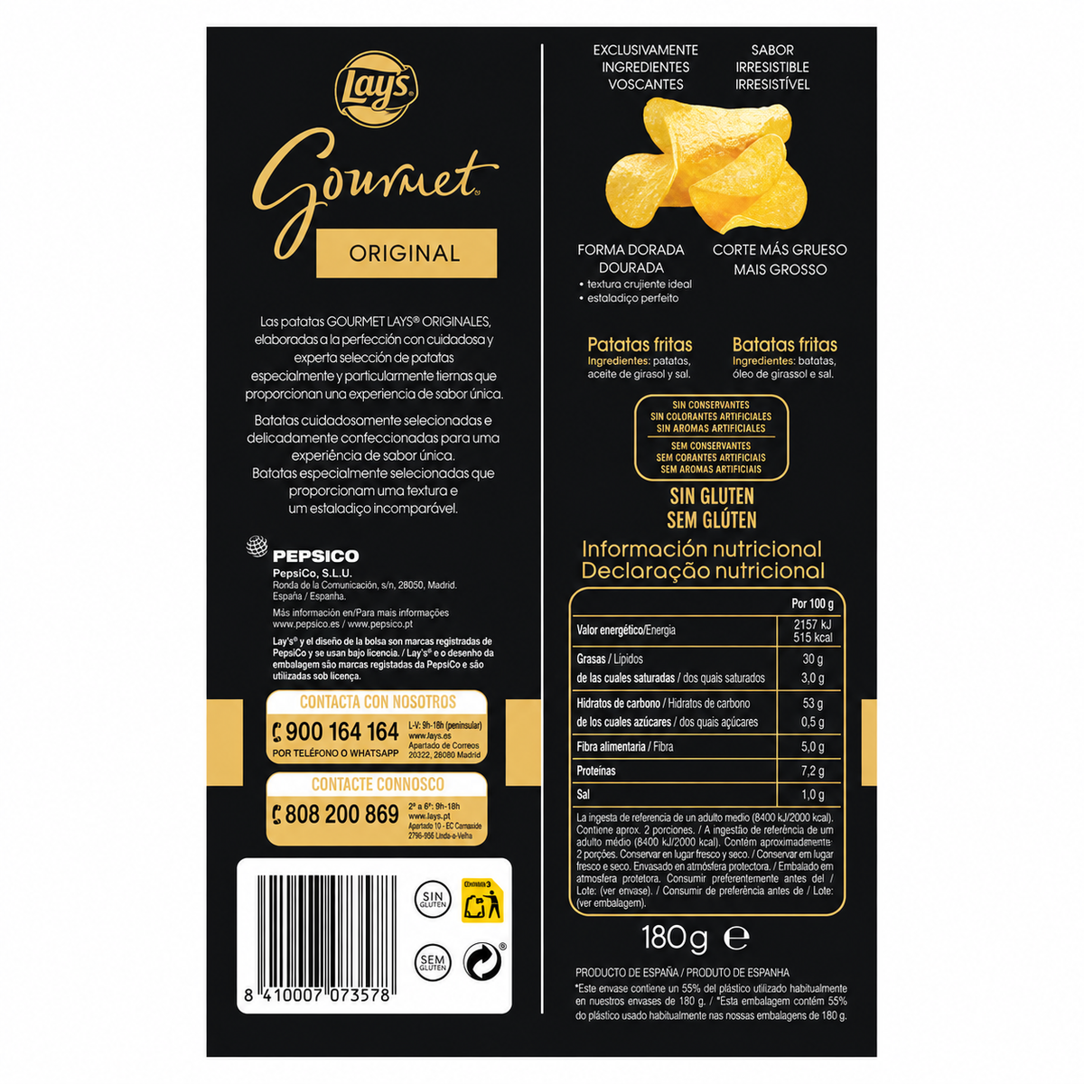 LAYS PATATAS GOURMET 170GR(P)