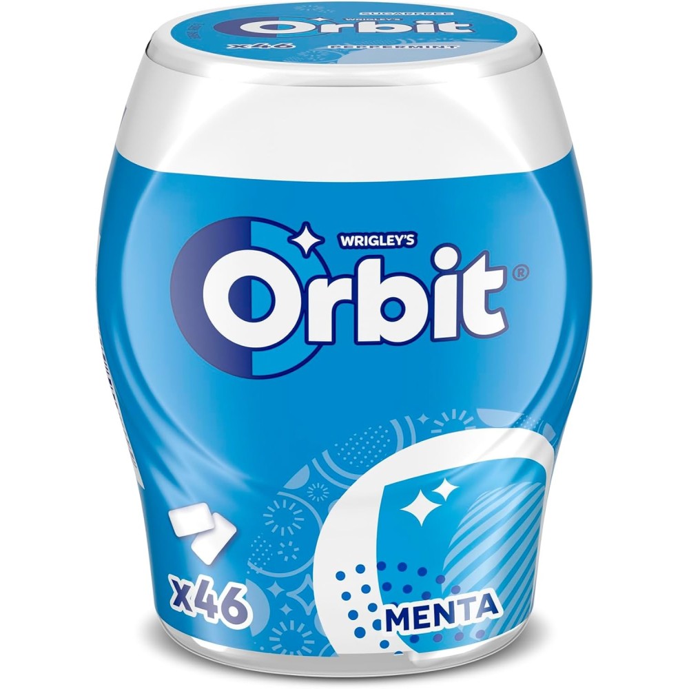 ORBIT MENTA 46 GRAGEAS BOX