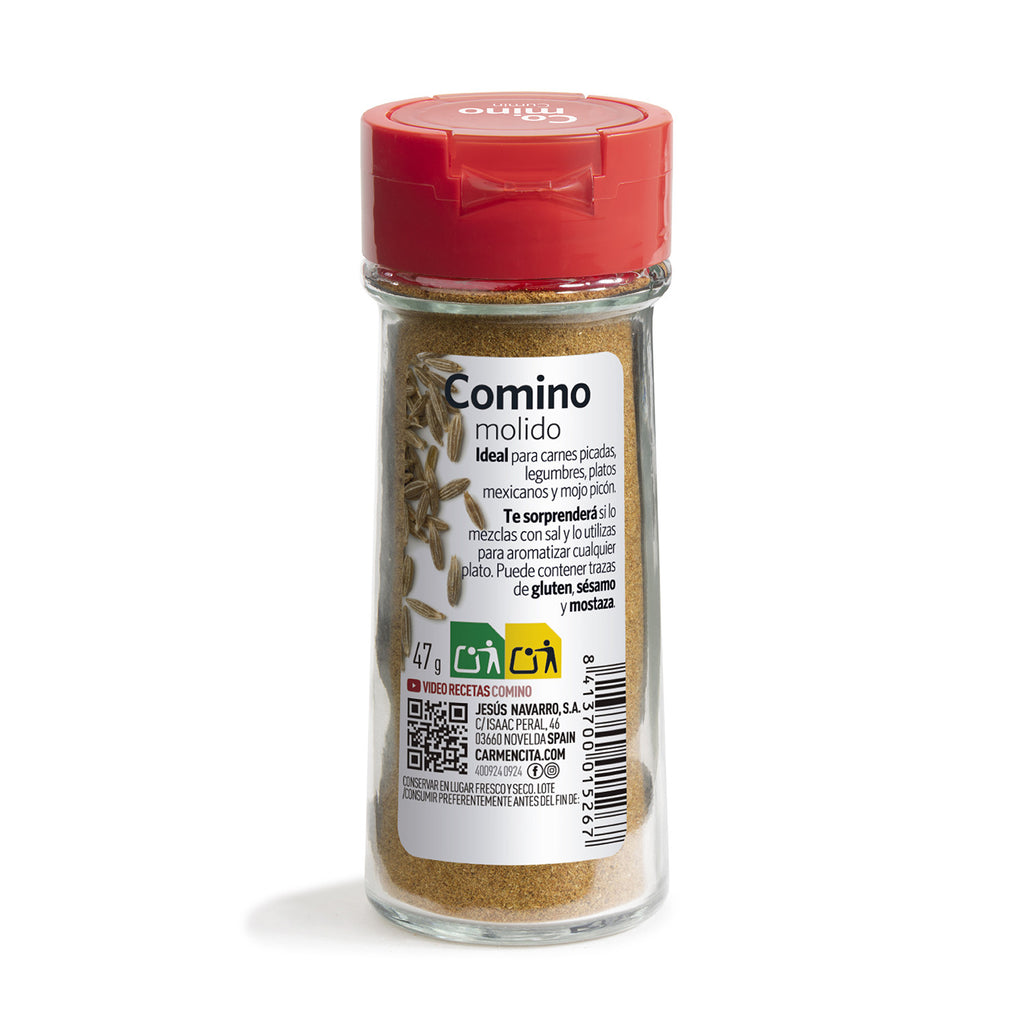 CARMENCITA COMINO MOLIDO CRISTAL 45G.