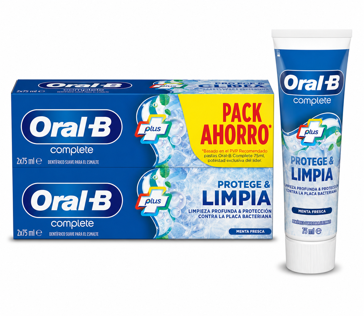 ORAL B COMPLETE 2X75 ML