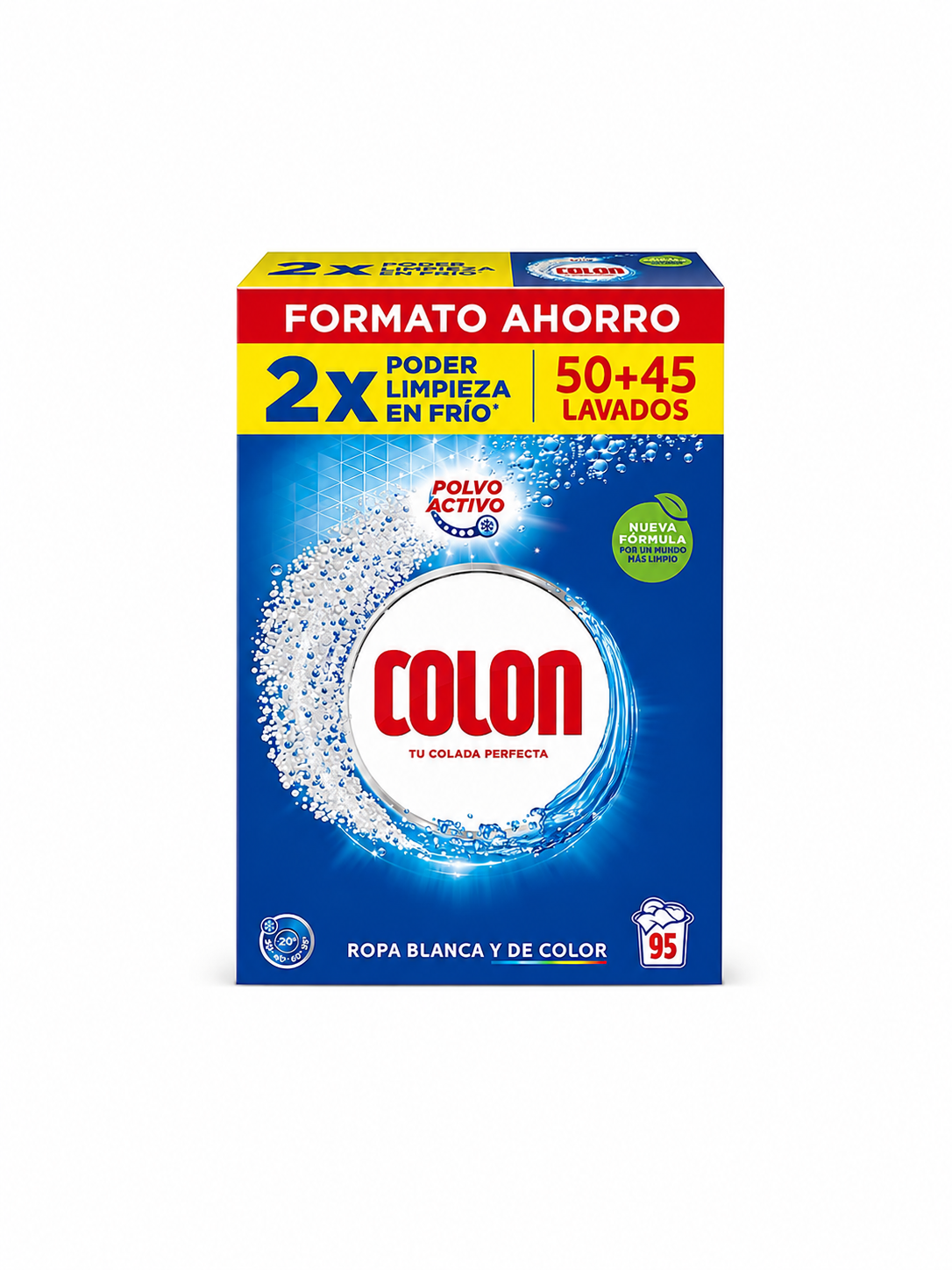 Colon Detergente Polvo Maleta 95dosis