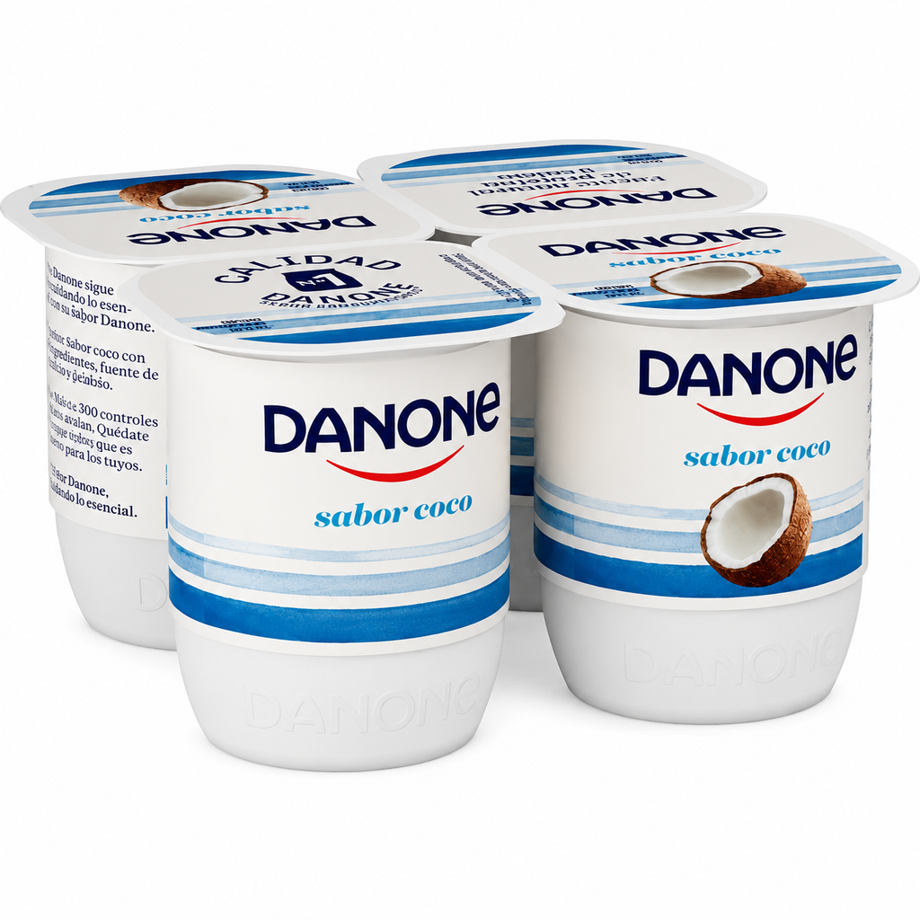DANONE YOGUR COCO PACK 4