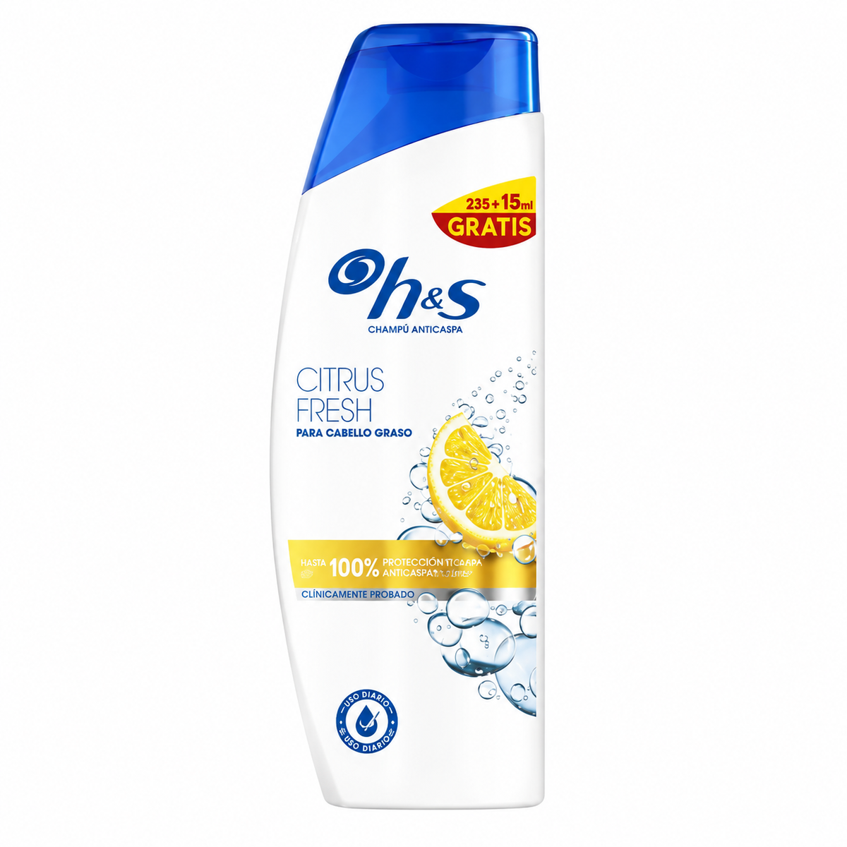 H&S CHAMPU CITRUS FRESH 250ML