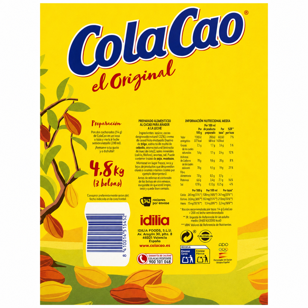 COLACAO 4,8KG