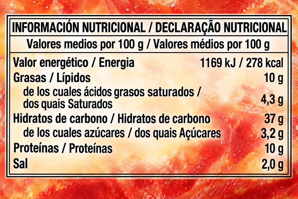 CAMPOFRIO PIZZA CARNE SALSA BARBACOA 410G