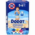 DODOT SPLASHERS TALLA 5-6 10 UNID