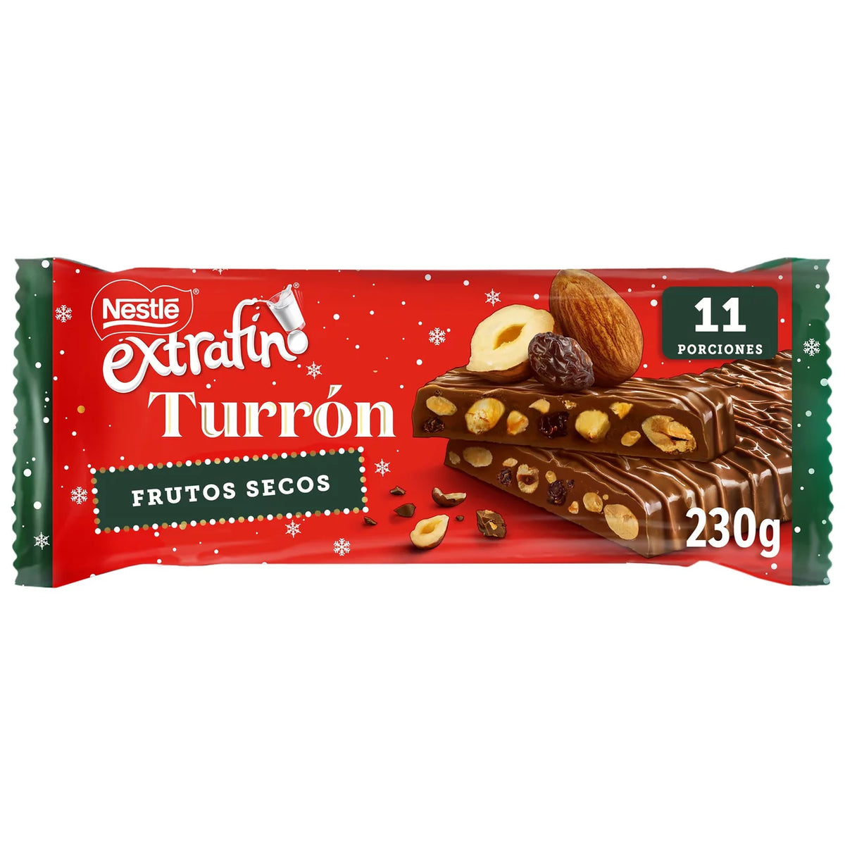 NESTLE EXTRAFINO TURRON FRUTOS SECOS 230GR