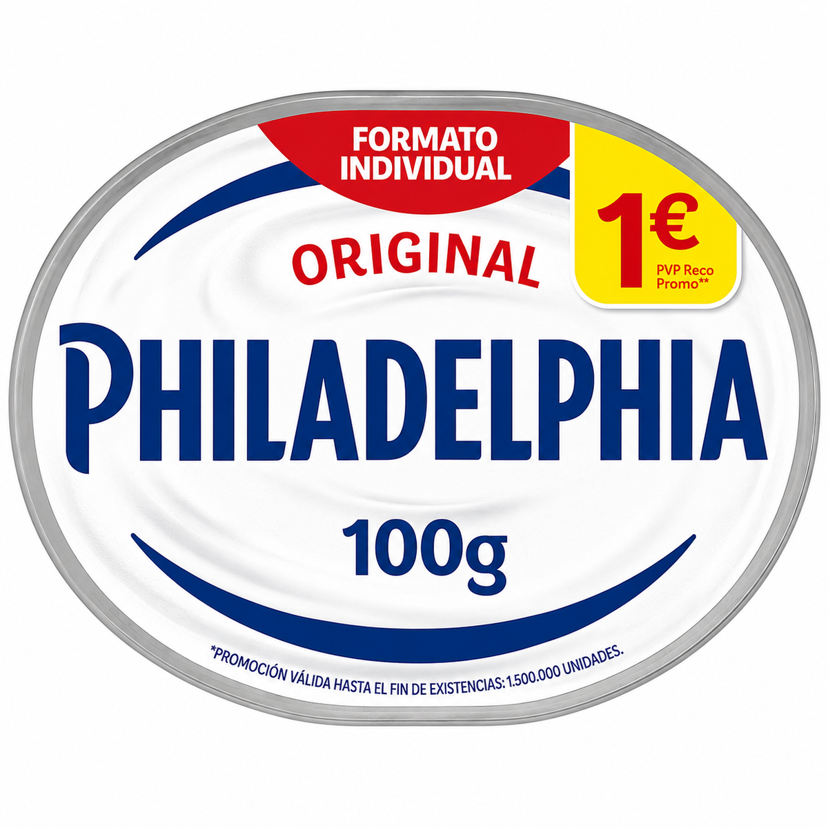 PHILADELPHIA QUESO NATURAL 100 GRS.