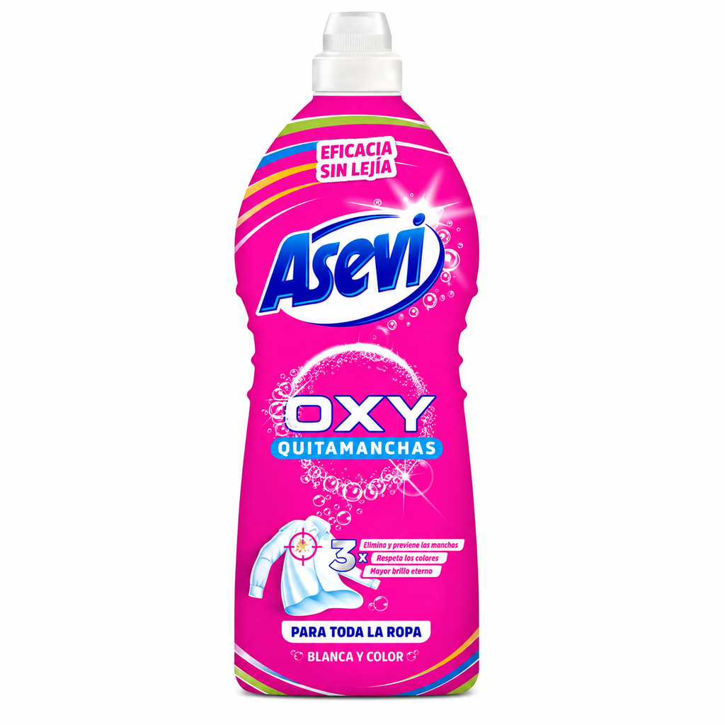 ASEVI OXY QUITAMANCHAS ROPA BLANCA Y COLOR 1,100L