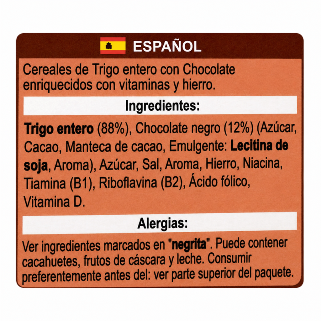 WEETABIX MINIS CHOCOLATE 500GR