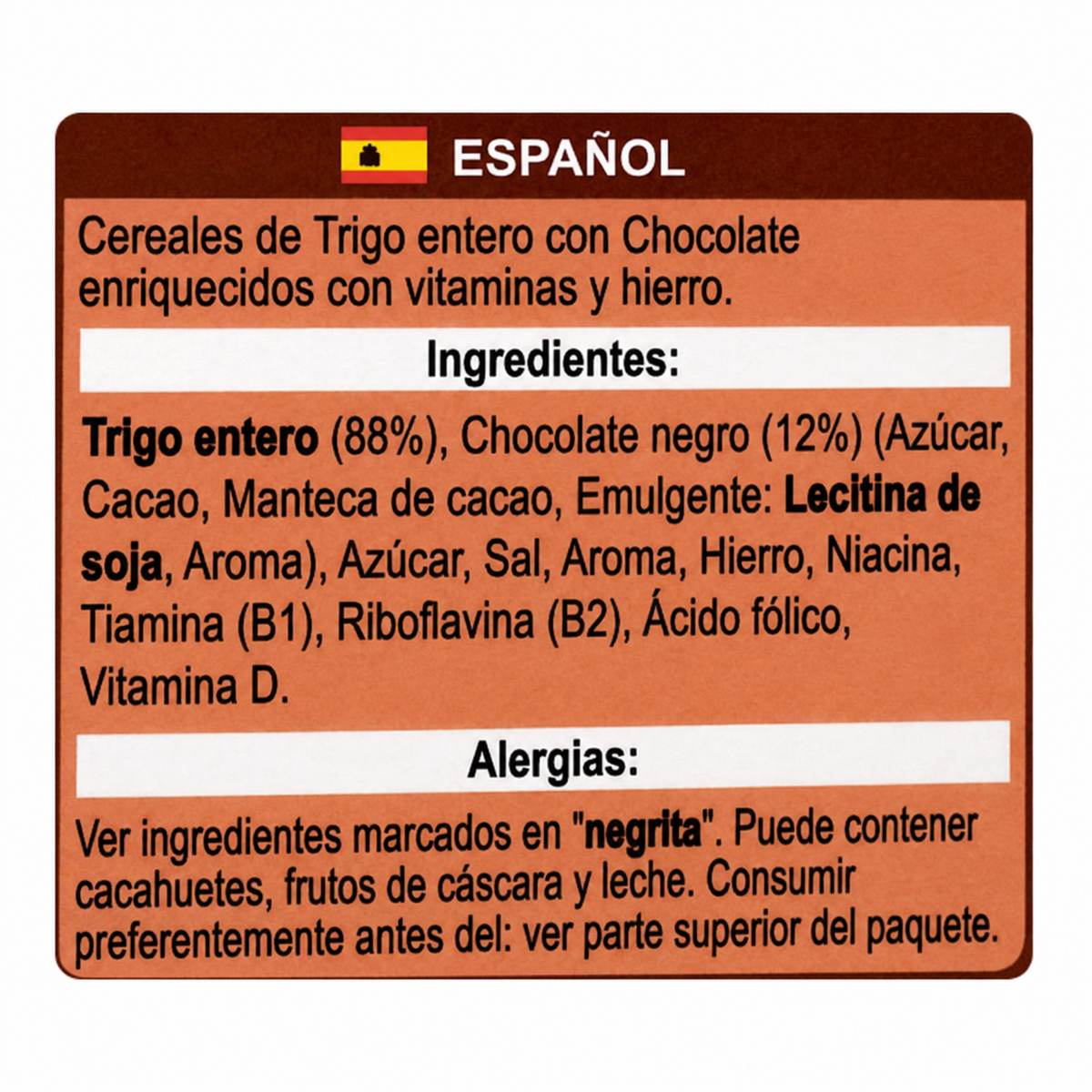 WEETABIX MINIS CHOCOLATE 500GR