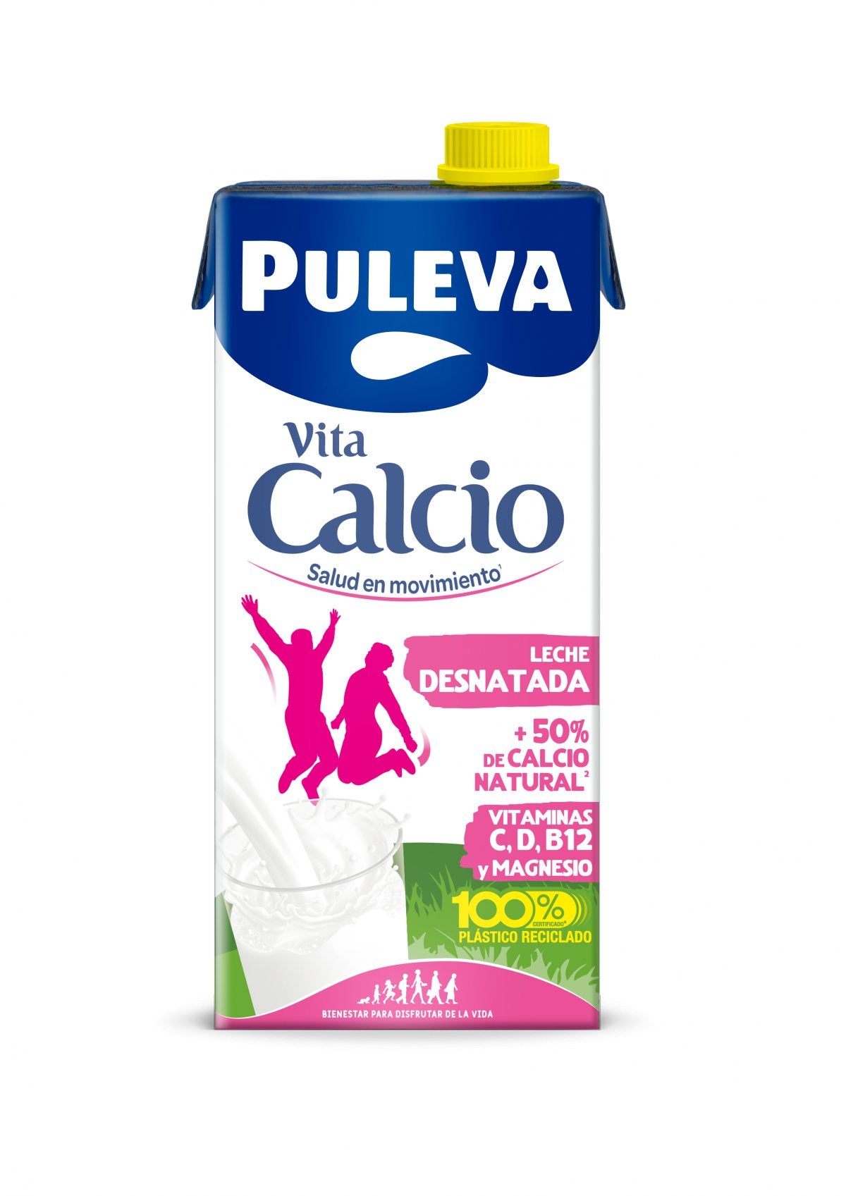 Puleva Leche Calcio Desnatada 1 L