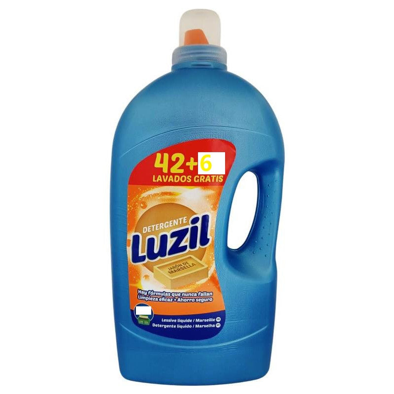 LUZIL DETERGENTE JABON DE MARSELLA 3600ml.