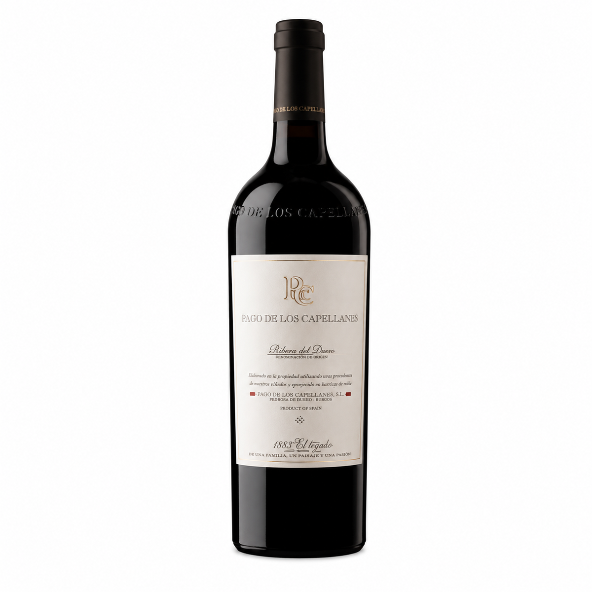 PAGO DE LOS CAPELLANES VINO RIBERA DEL DUERO D.O.RESERVA 2022 75CL