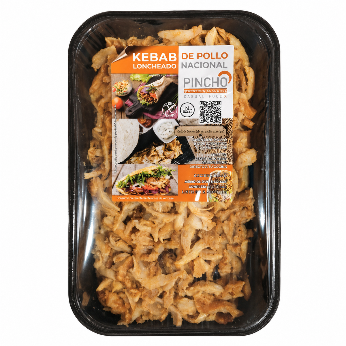PINCHO MEDITERRANEO KEBAB POLLO 400GR