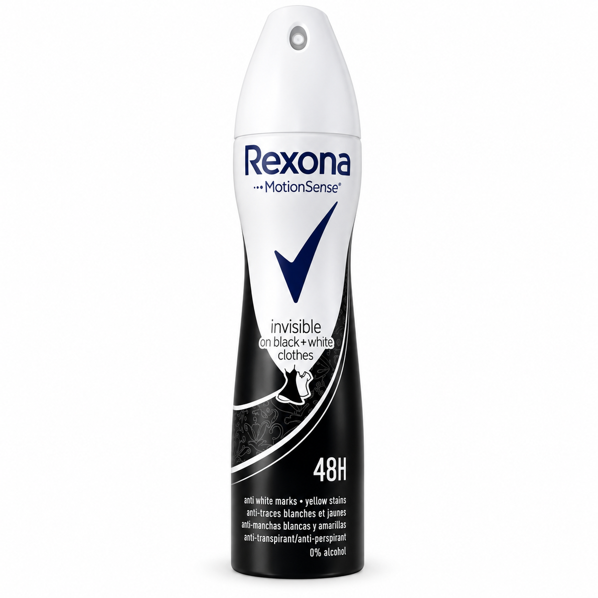 REXONA DESODORANTE CLEAR DIAMOND BLACK&WHITE 200ML
