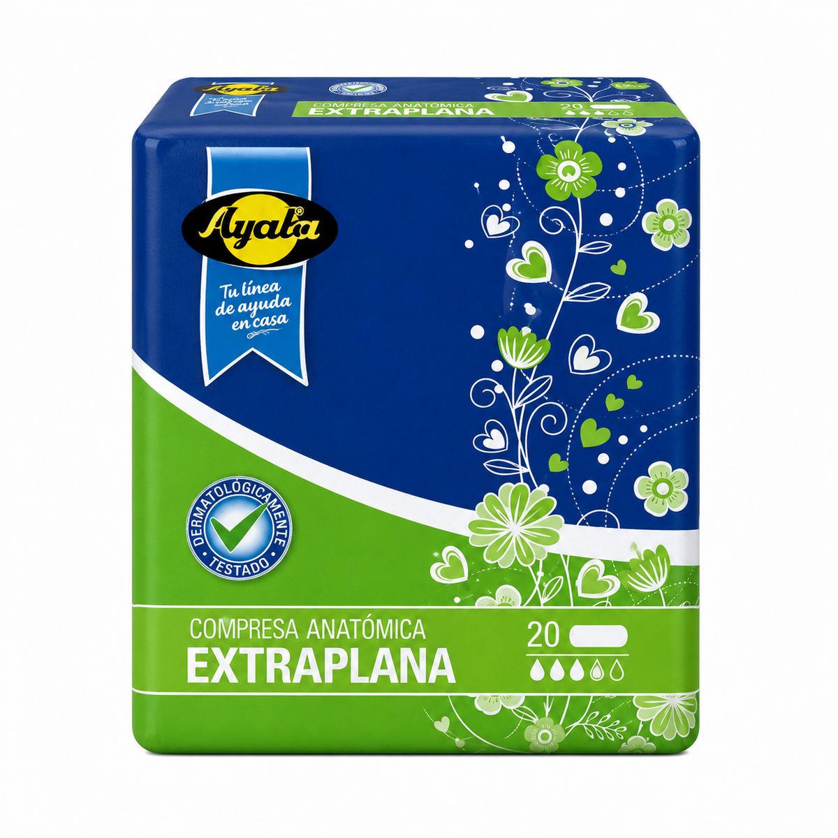 AYALA COMPRESA ANATOMICA EXTRAPLANA 20 UDS