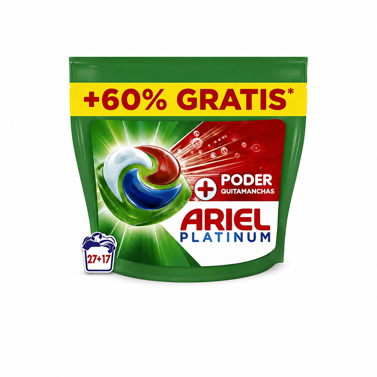 Ariel Pods Platinum Extra Poder 44 Caps 1078 g