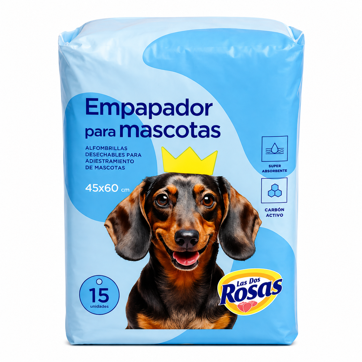 LAS DOS ROSAS EMPAPADOR PARA MASCOTAS 45x60 CM