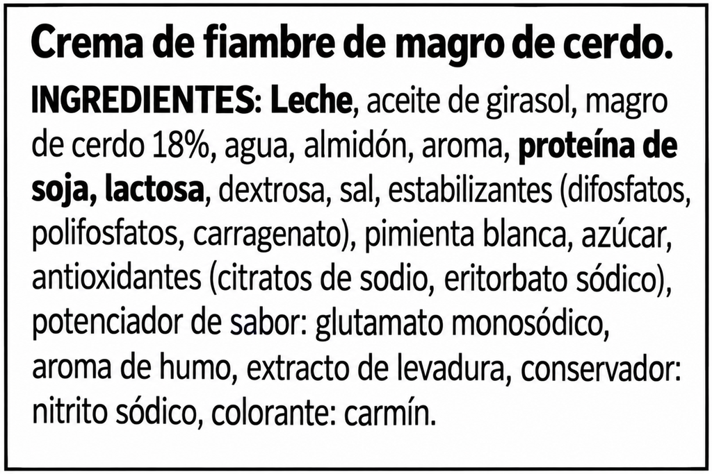 IBERITOS CREMA JAMON YORK 250 GR.
