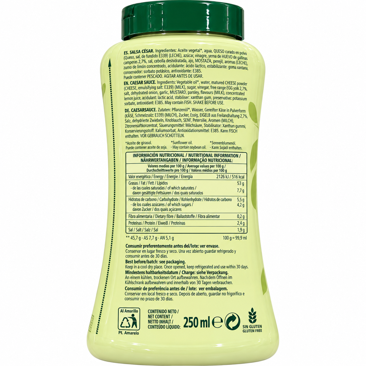 CHOVI SALSA CESAR 250ML
