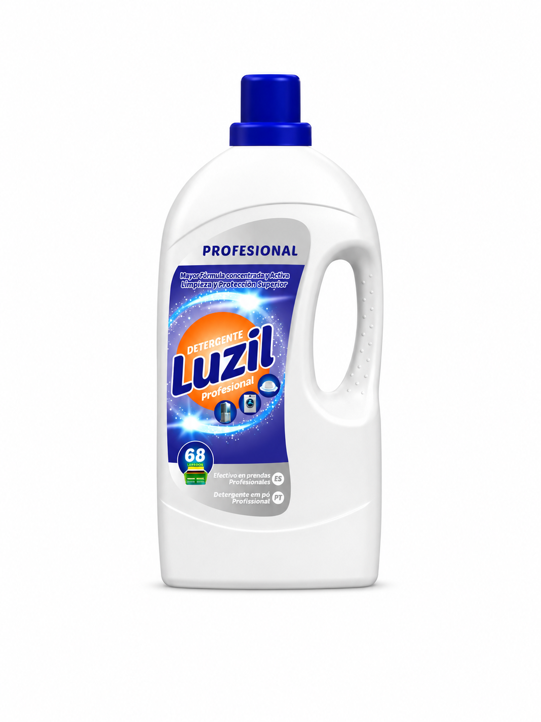 Luzil Detergente Liquido Prof. 62 Dosis