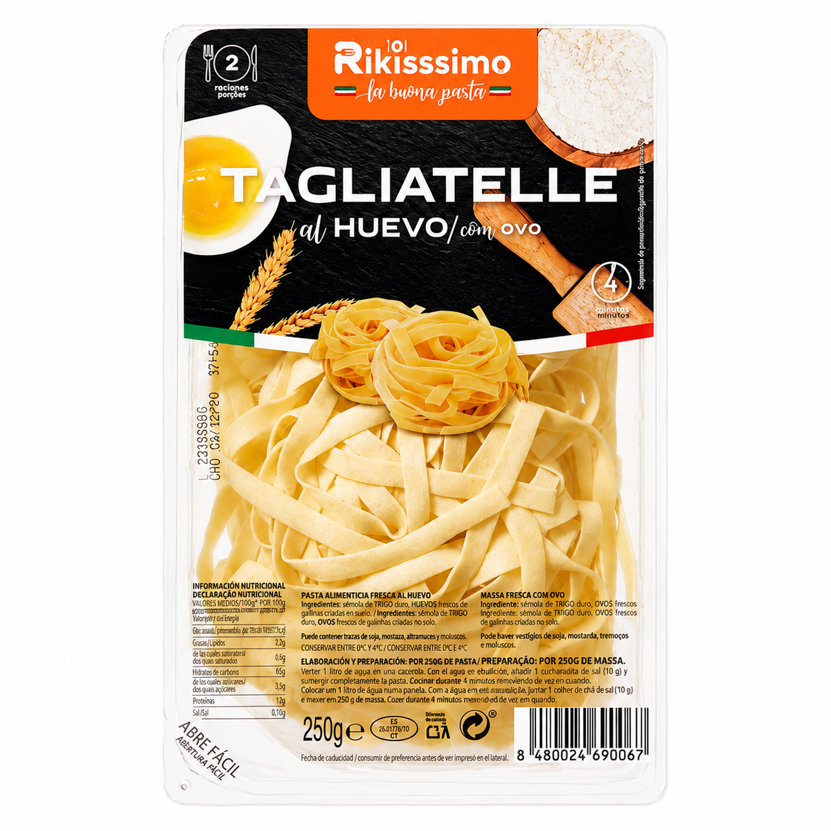RIKISSIMO TAGLIATELLE 250 G