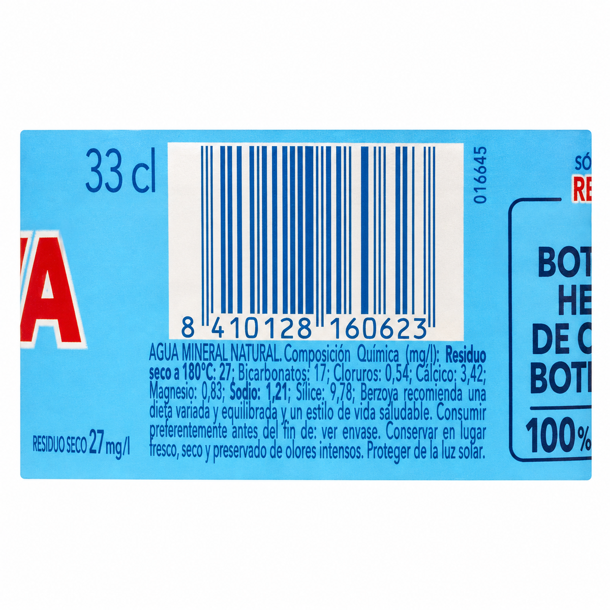 Bezoya Agua Super Hero Sport 33 cl