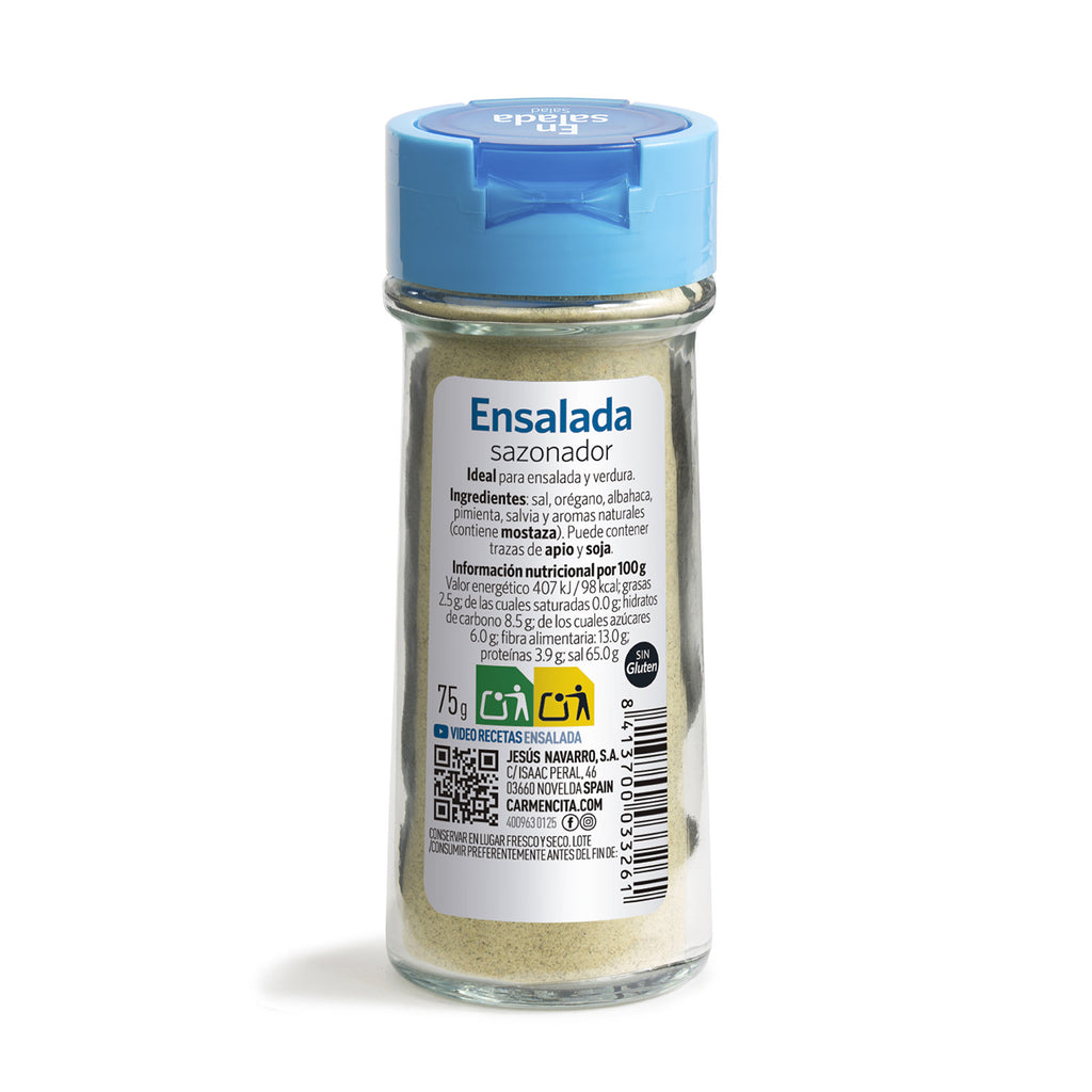 CARMENCITA SAZONADOR ENSALADAS CRISTAL 75GR