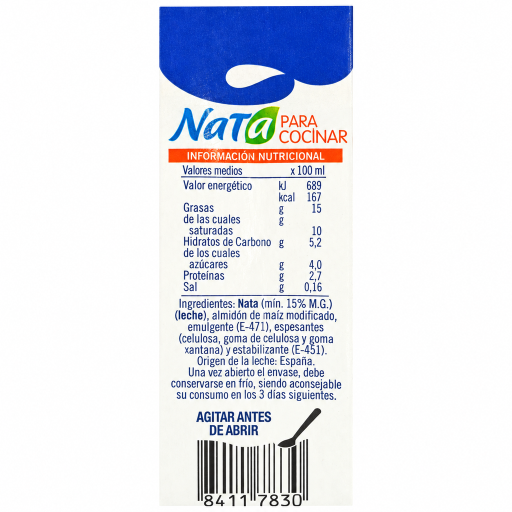 Puleva Nata Para Cocinar 200 ml