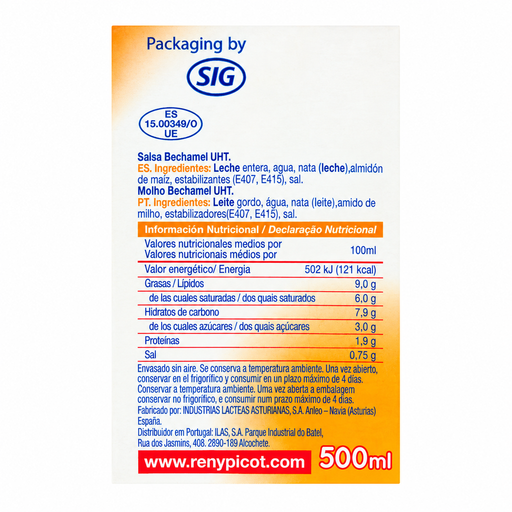 BECHAMEL 500CC. RENY PICOT