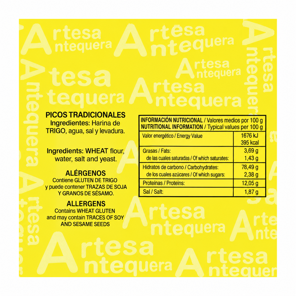 ARTESANTEQUERA PICO TRADICIONAL LARGO 180GR