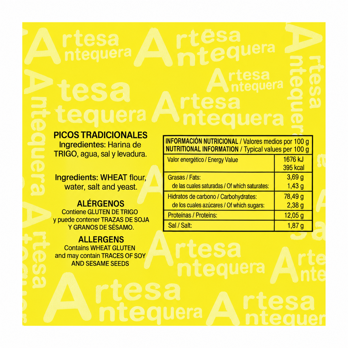 ARTESANTEQUERA PICO TRADICIONAL LARGO 180GR