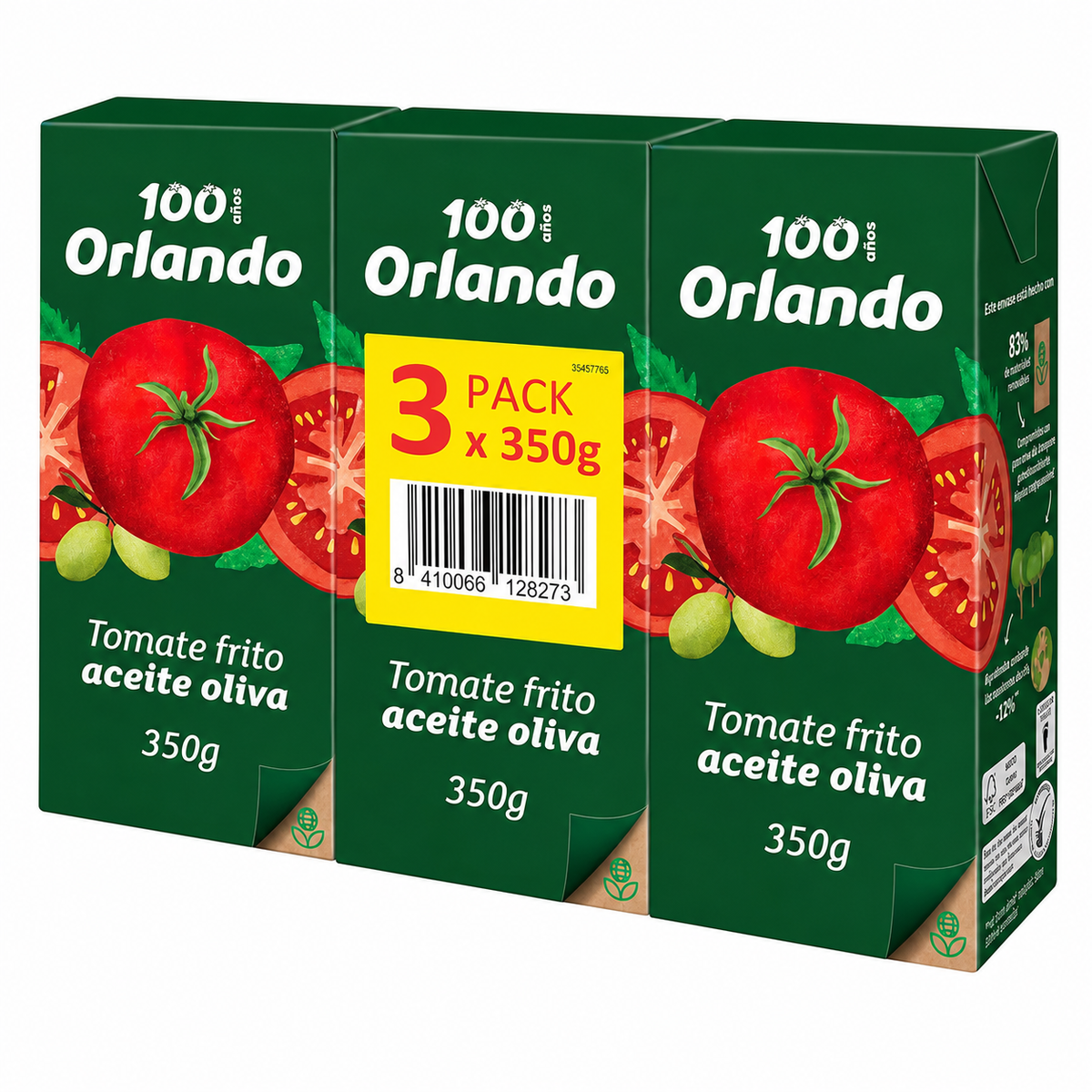 ORLANDO TOMATE FRITO C/ACEITE P-3UN