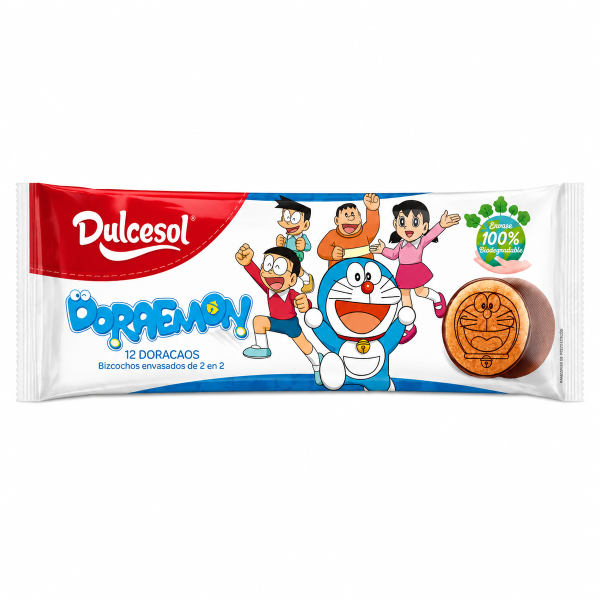 DULCESOL DORAEMON DORACAOS PACK 12 UNI. 180GR
