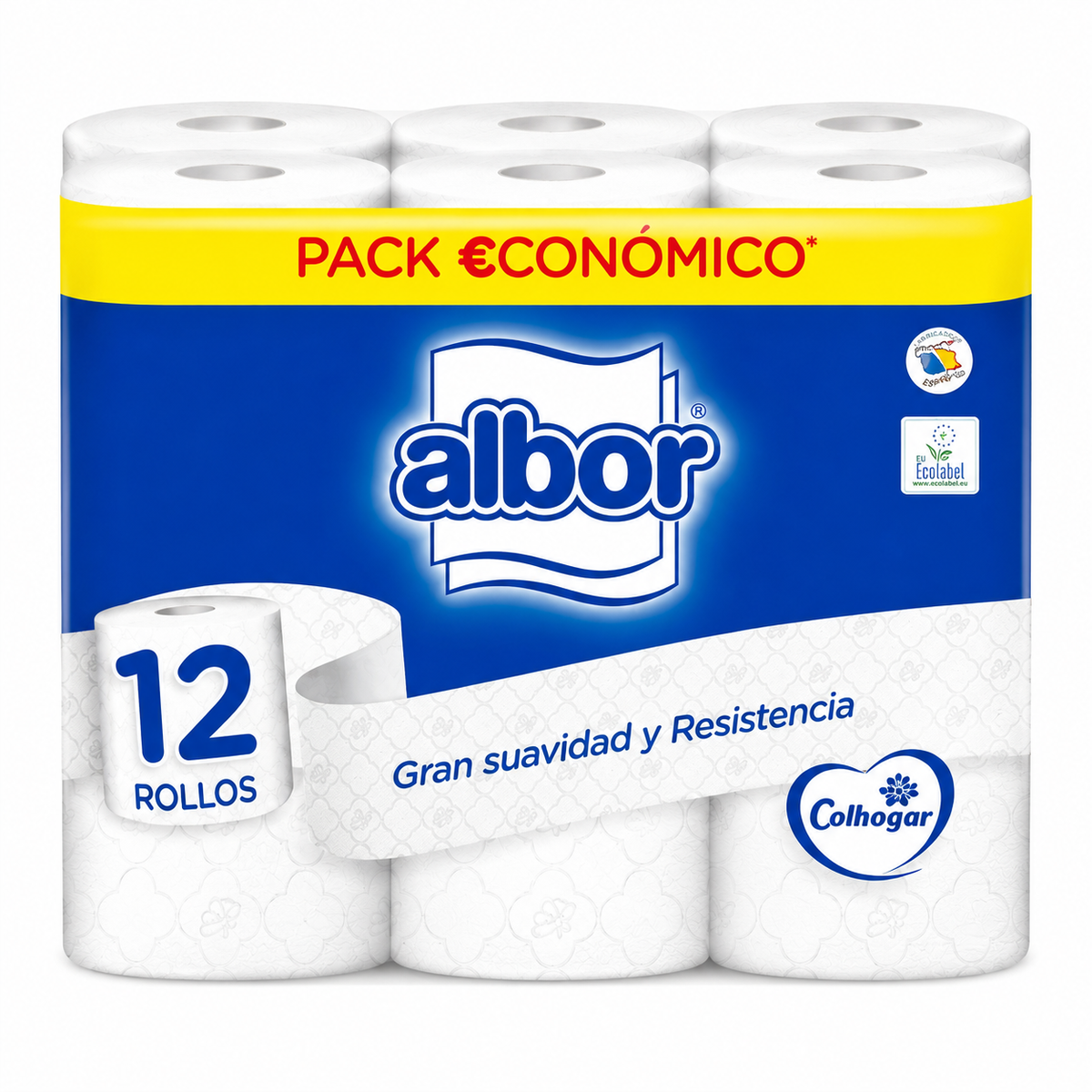 ALBOR PAPEL HIGIENICO PACK-12 UND.