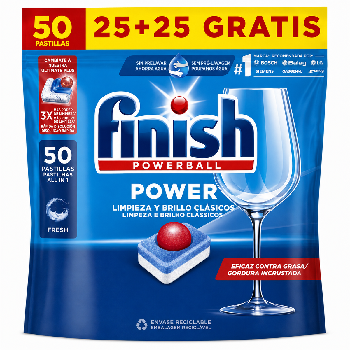 FINISH POWERBALL TODO EN 1 25+25 UNIDADES