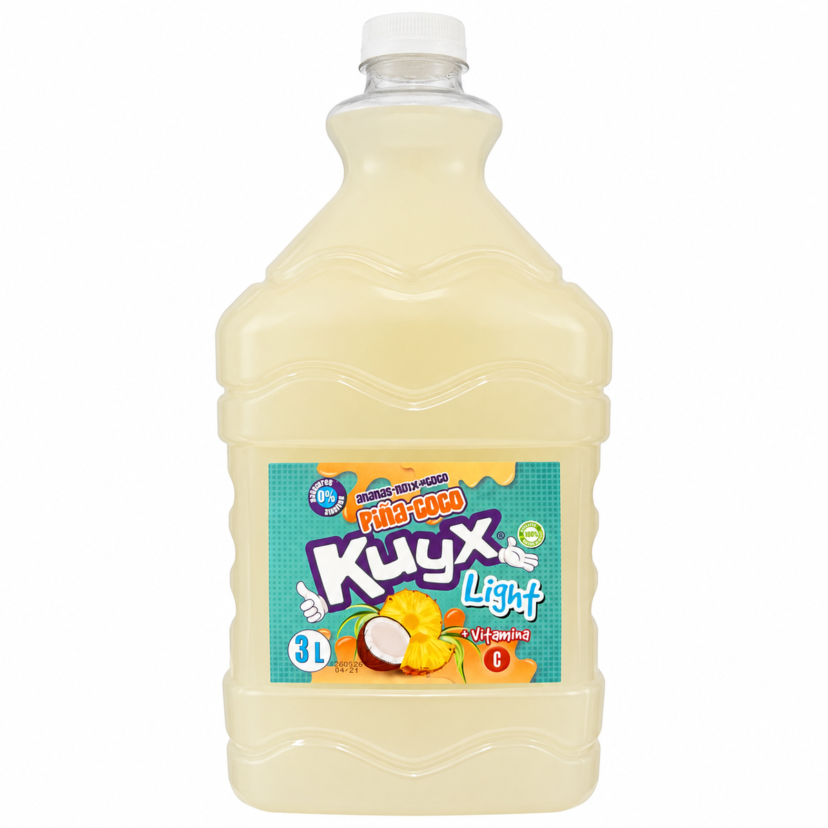 KUYX LIGHT PIÑA Y COCO 3L