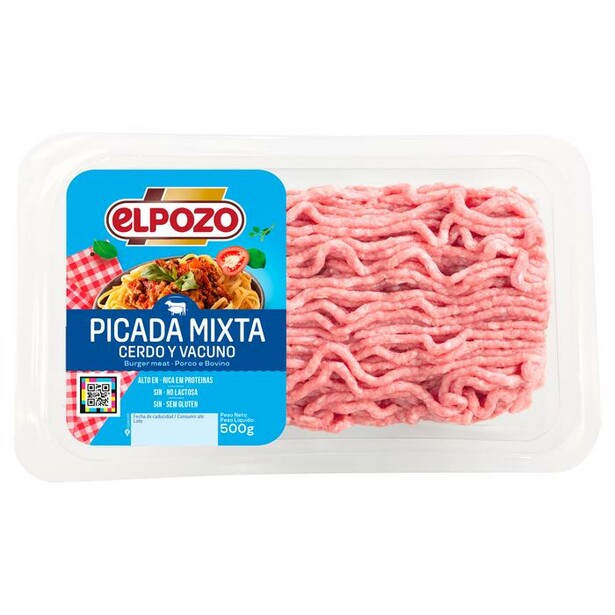 ELPOZO CARNE PICADA MIXTA 500GR