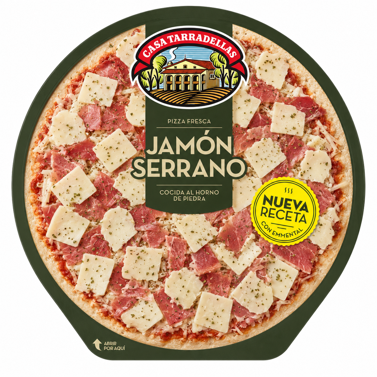 TARRADELLAS PIZZA JAMON SERRANO 390G