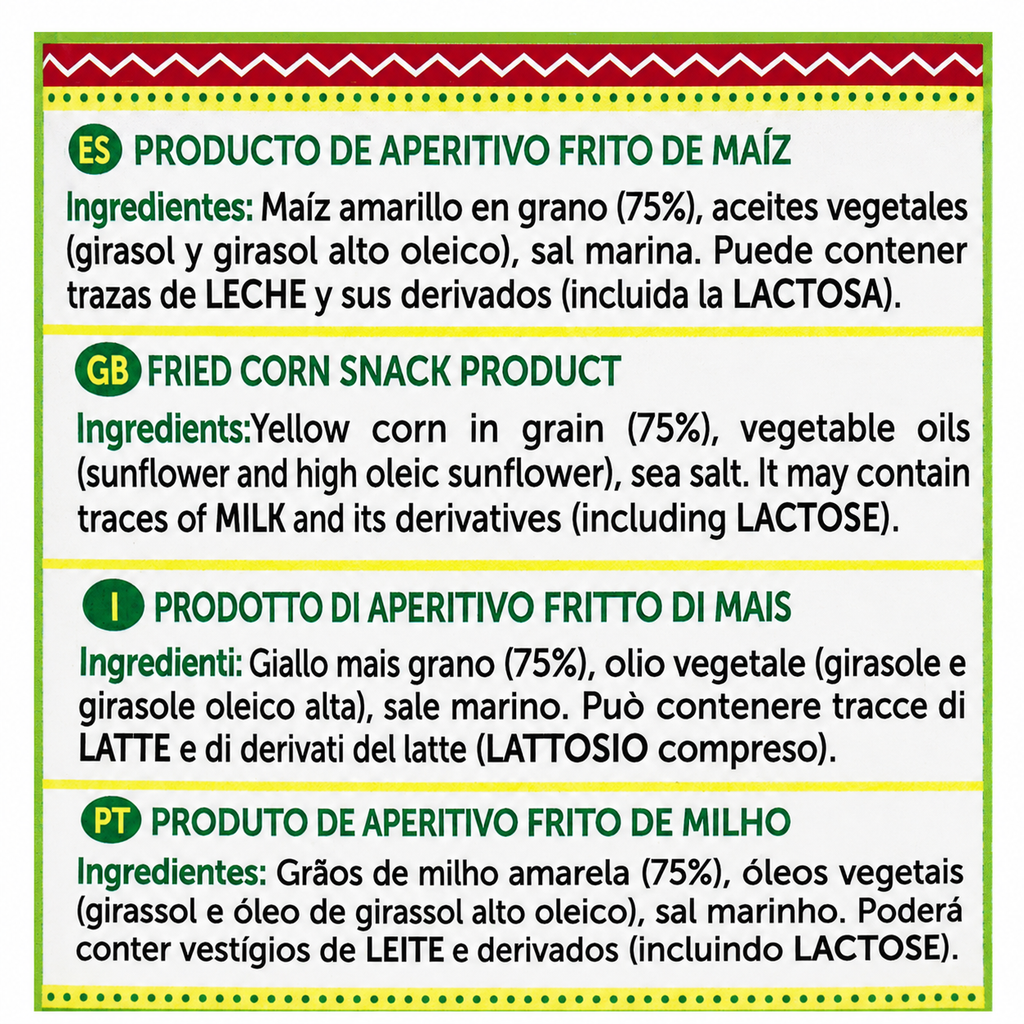 MEXIFOODS TOTOPOS NACHOS MAIZ 500GR
