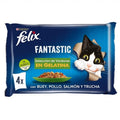 (*) FELIX FANTASTIC GELATINA SELECCION DE VERDURAS P-4 X 80GR