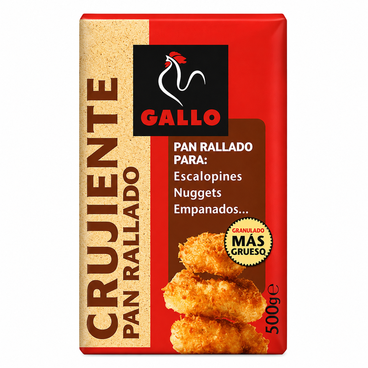GALLO PAN RALLADO PAQUETE 500 GRS.
