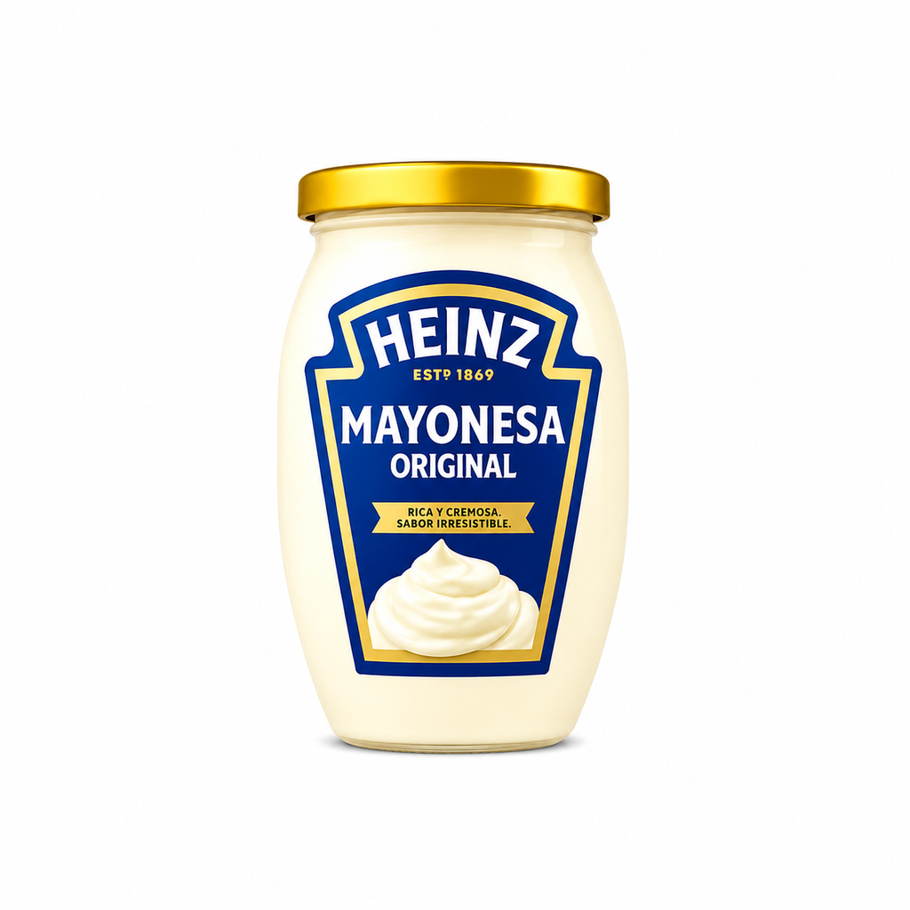Heinz Mayonesa Deliciosa Cristal 460 g